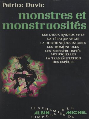 cover image of Monstres et monstruosités